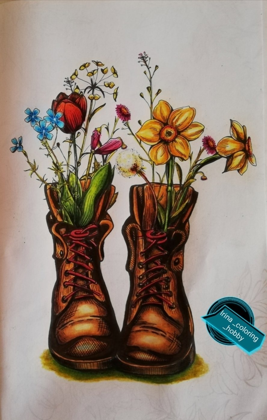 Работа от Irina_coloring_hobby