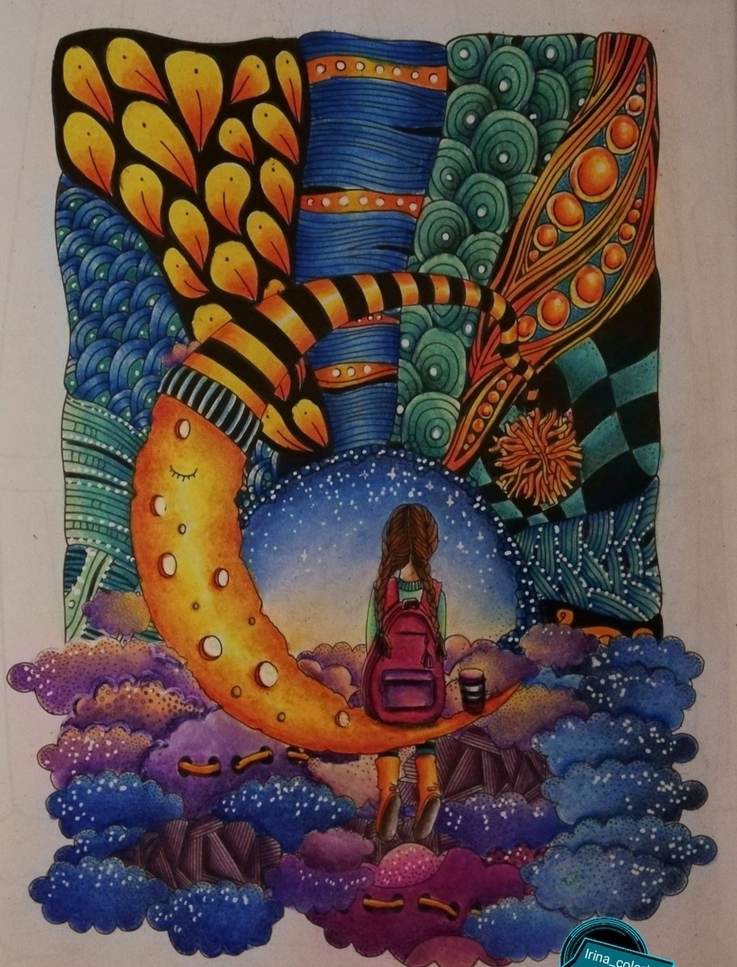 Работа от Irina_coloring_hobby