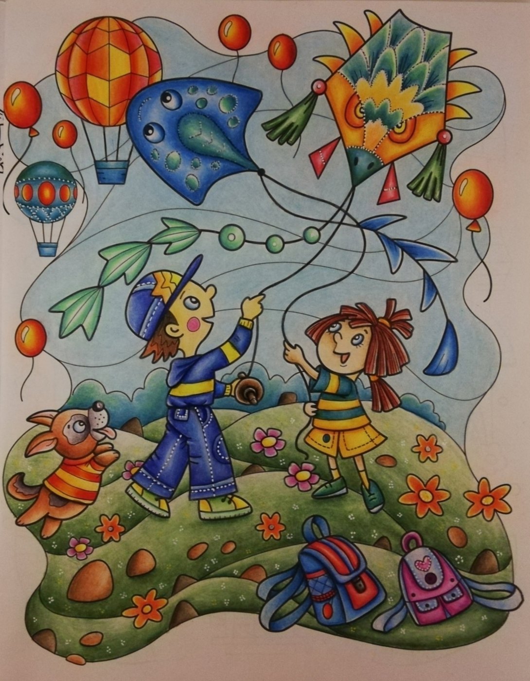 Работа от Irina_coloring_hobby