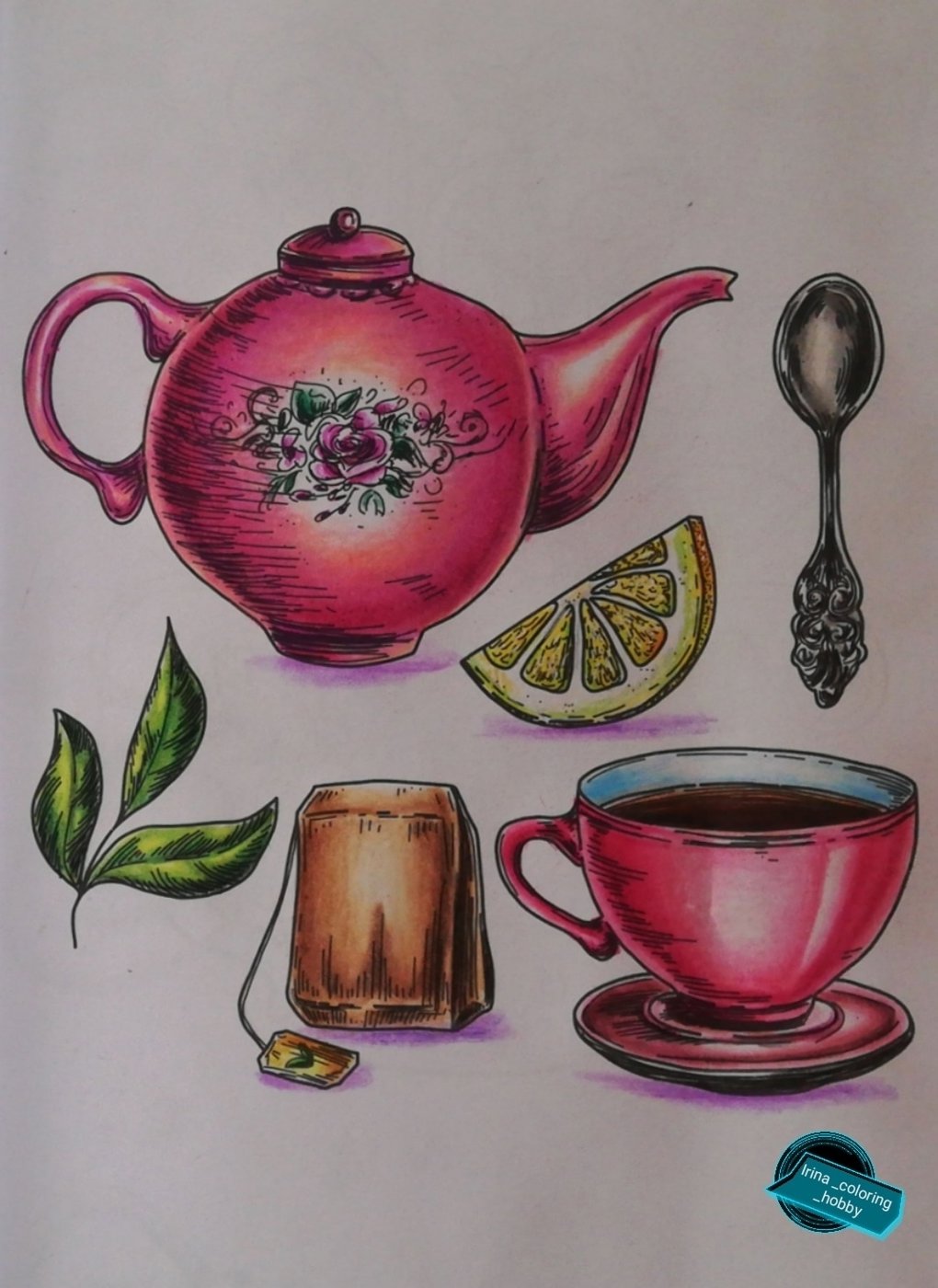Работа от Irina_coloring_hobby