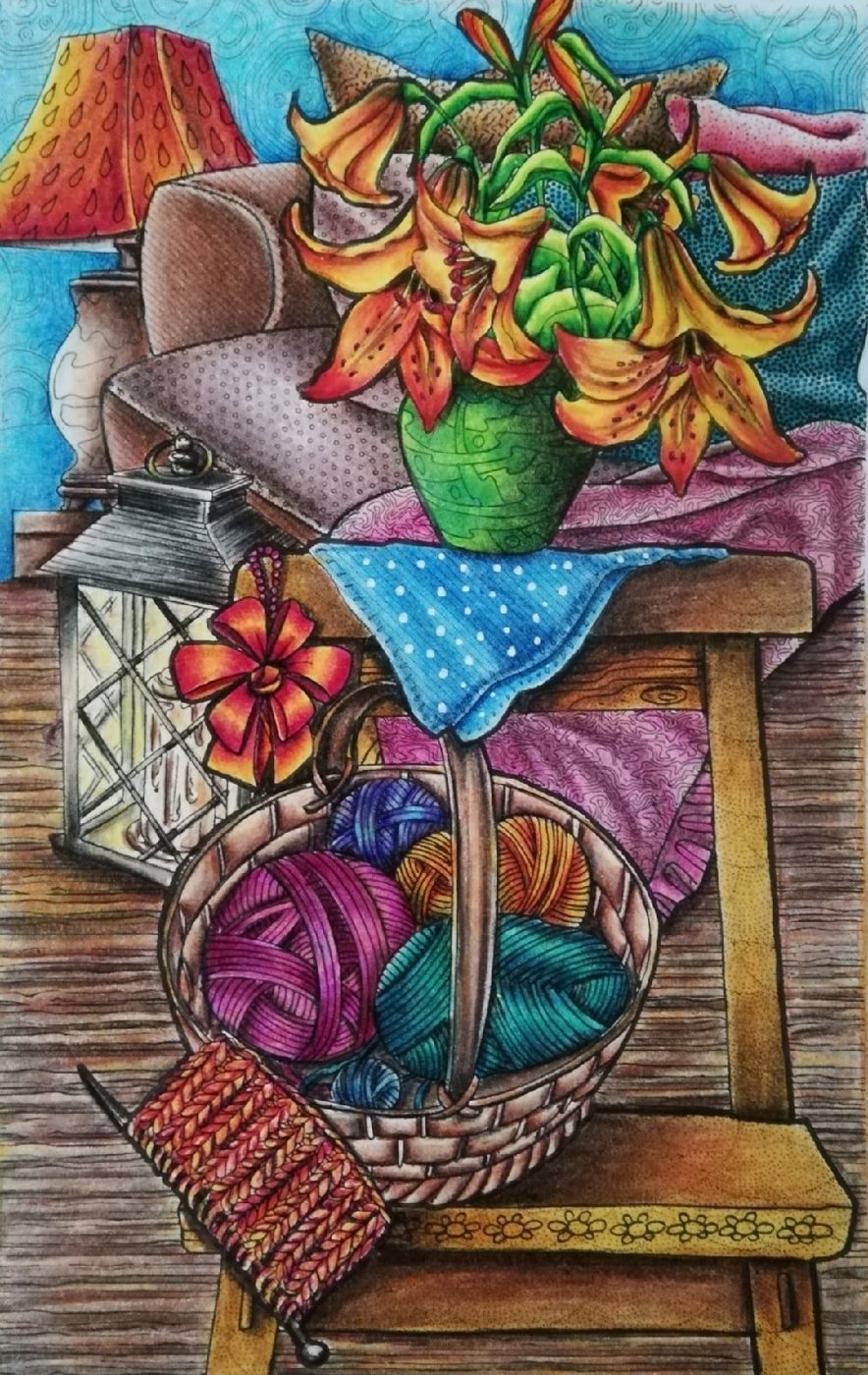 Работа от Irina_coloring_hobby
