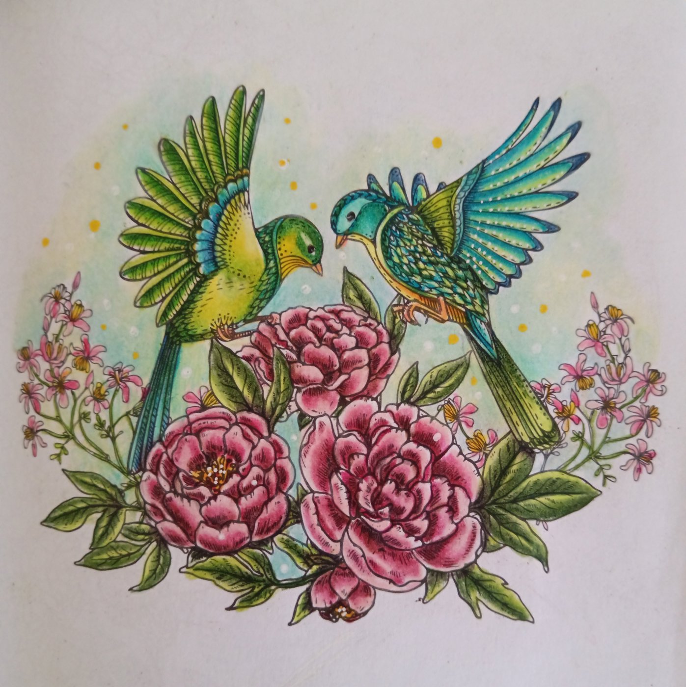 Работа от Irina_coloring_hobby
