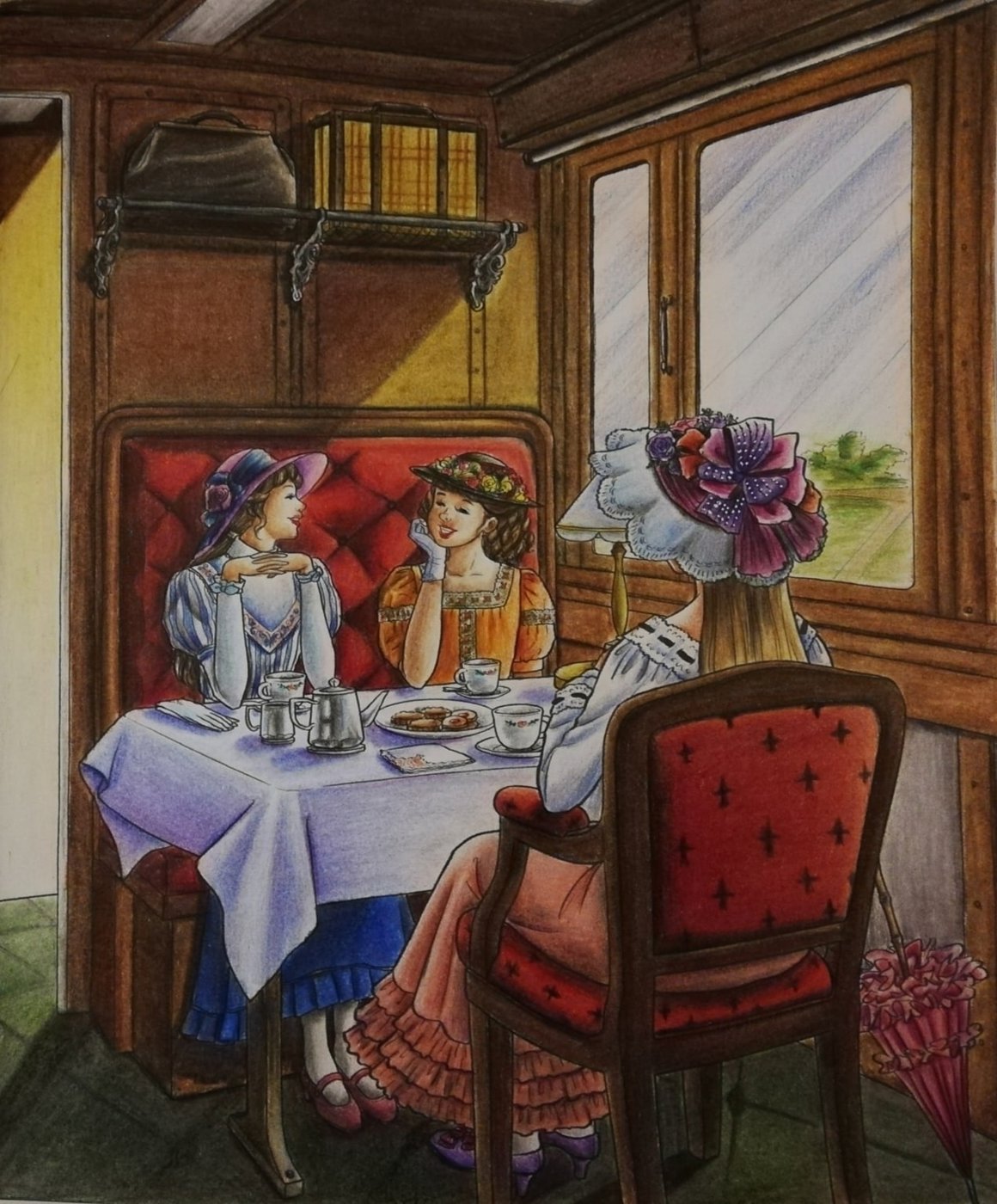 Работа от Irina_coloring_hobby