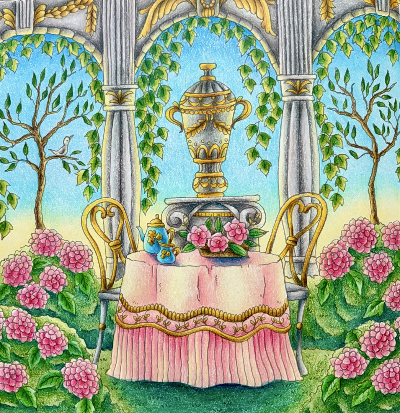Работа от Coloring blossom
