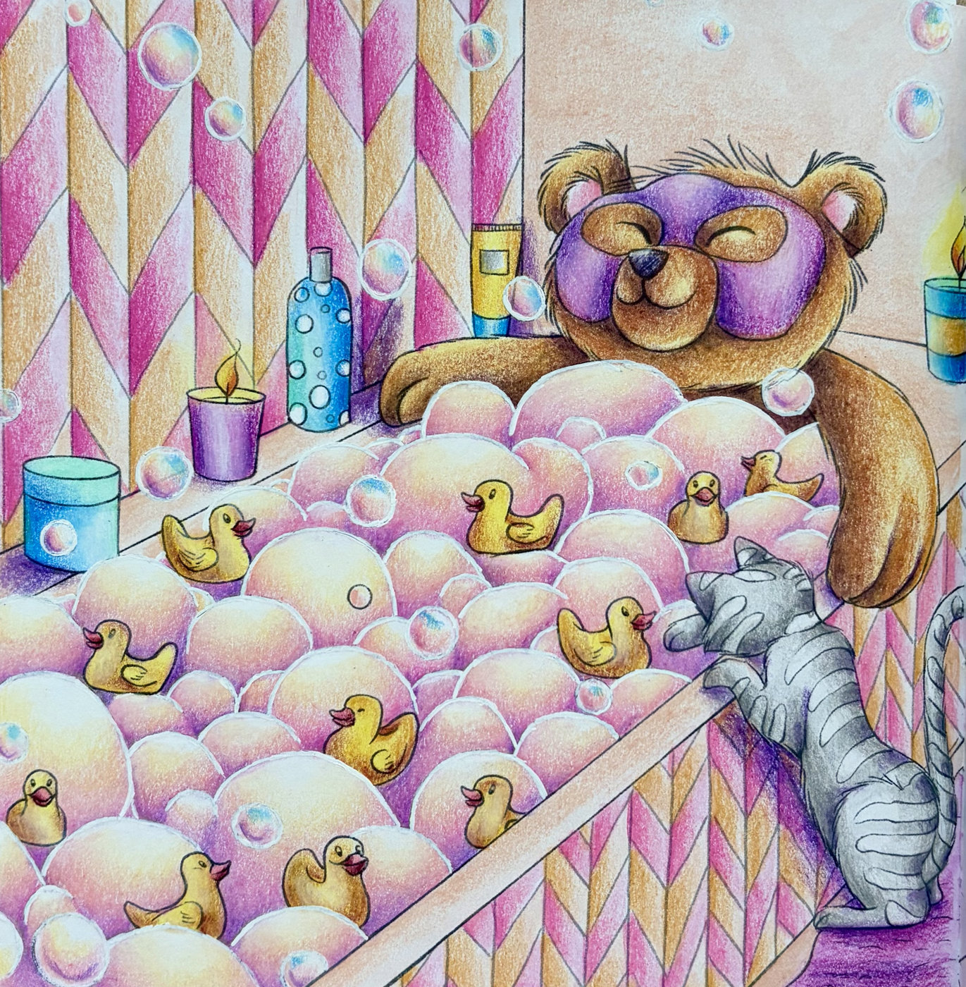 Работа от Coloring blossom