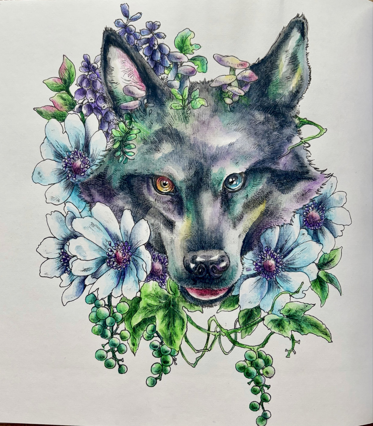 Работа от Coloring blossom