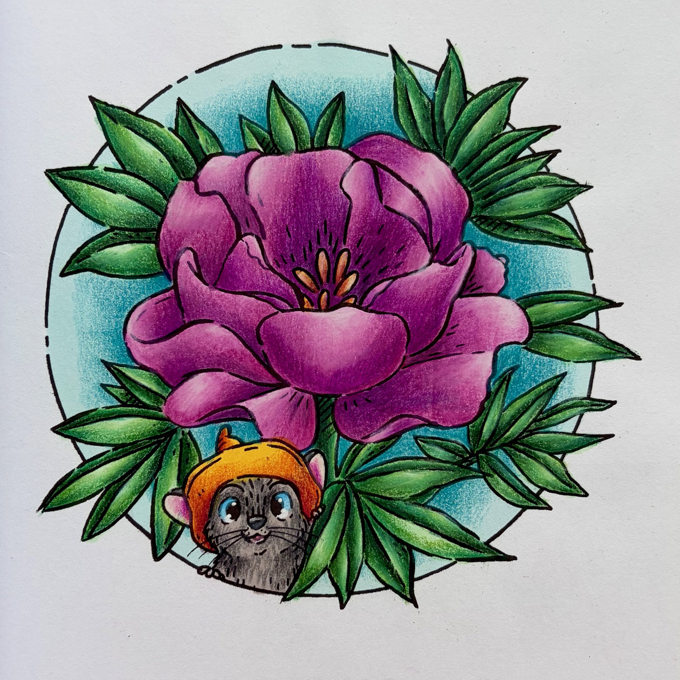 Работа от Coloring blossom