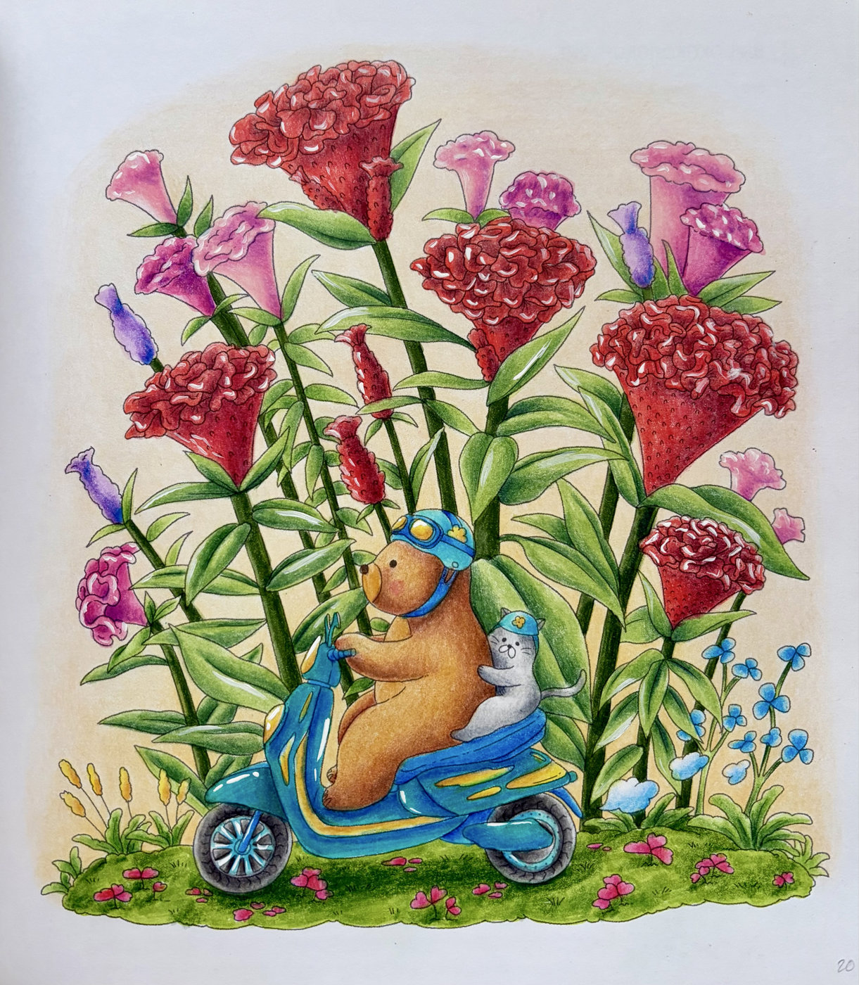 Работа от Coloring blossom