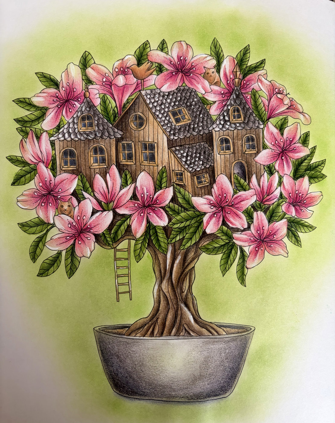 Работа от Coloring blossom