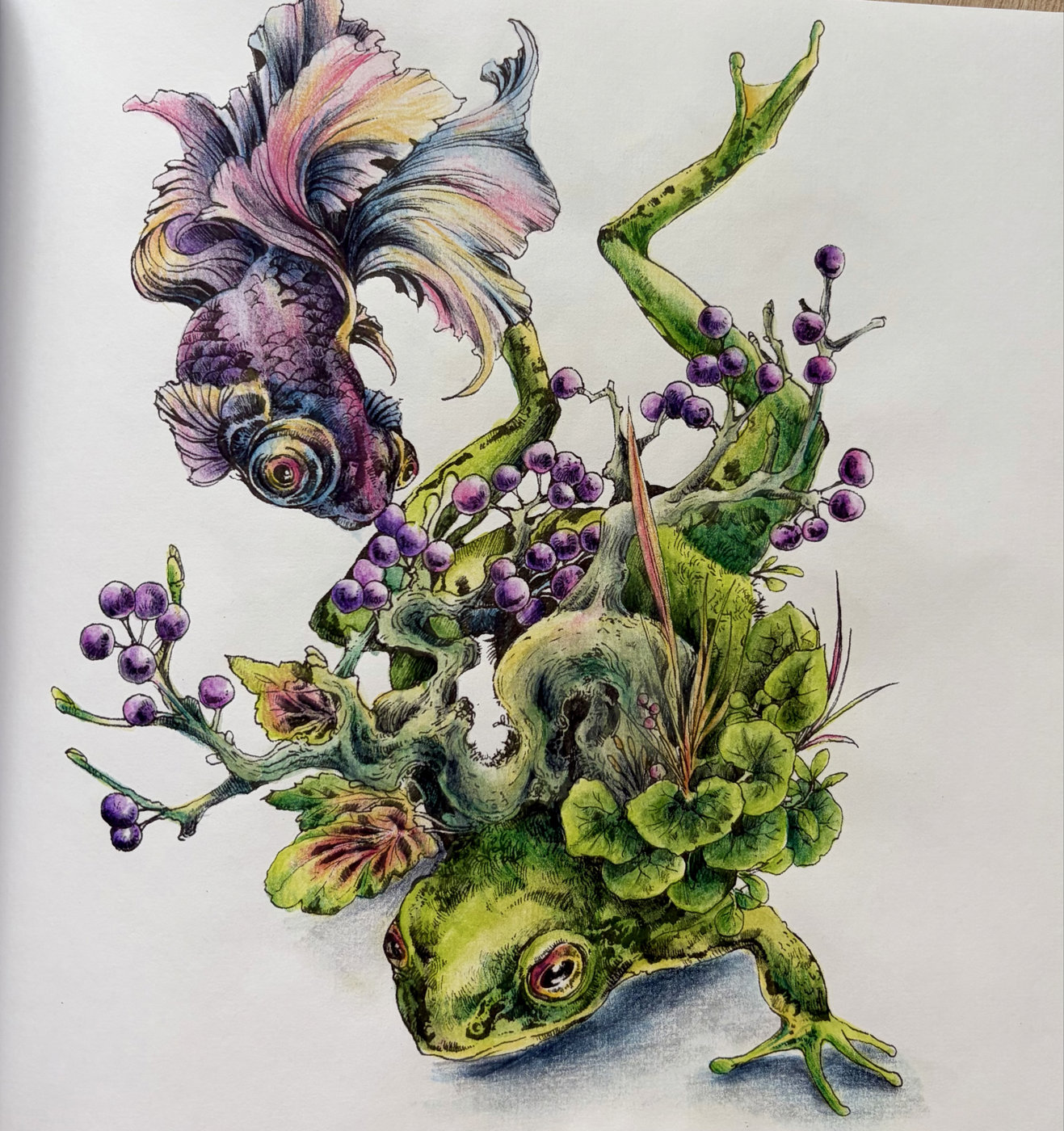 Работа от Coloring blossom