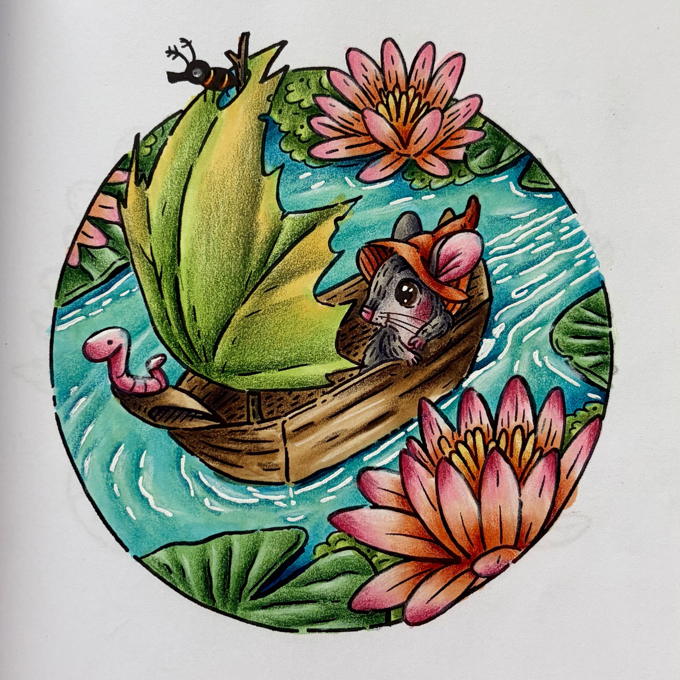 Работа от Coloring blossom