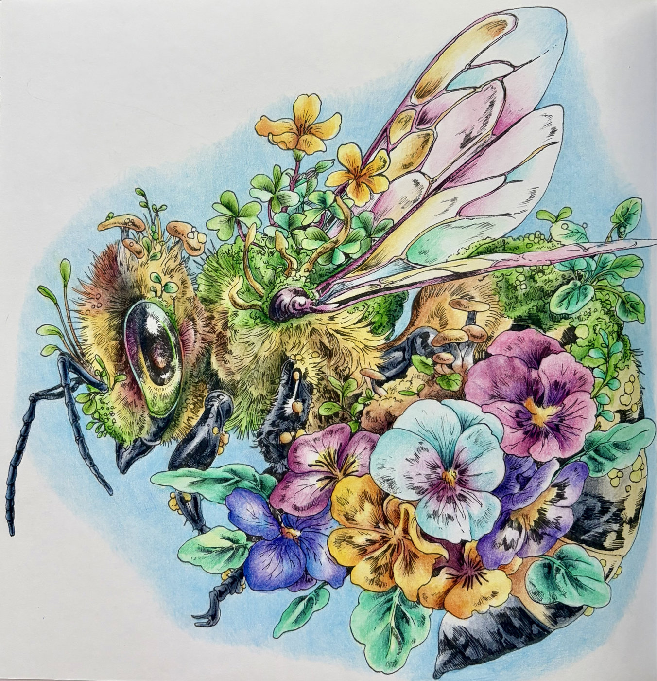 Работа от Coloring blossom