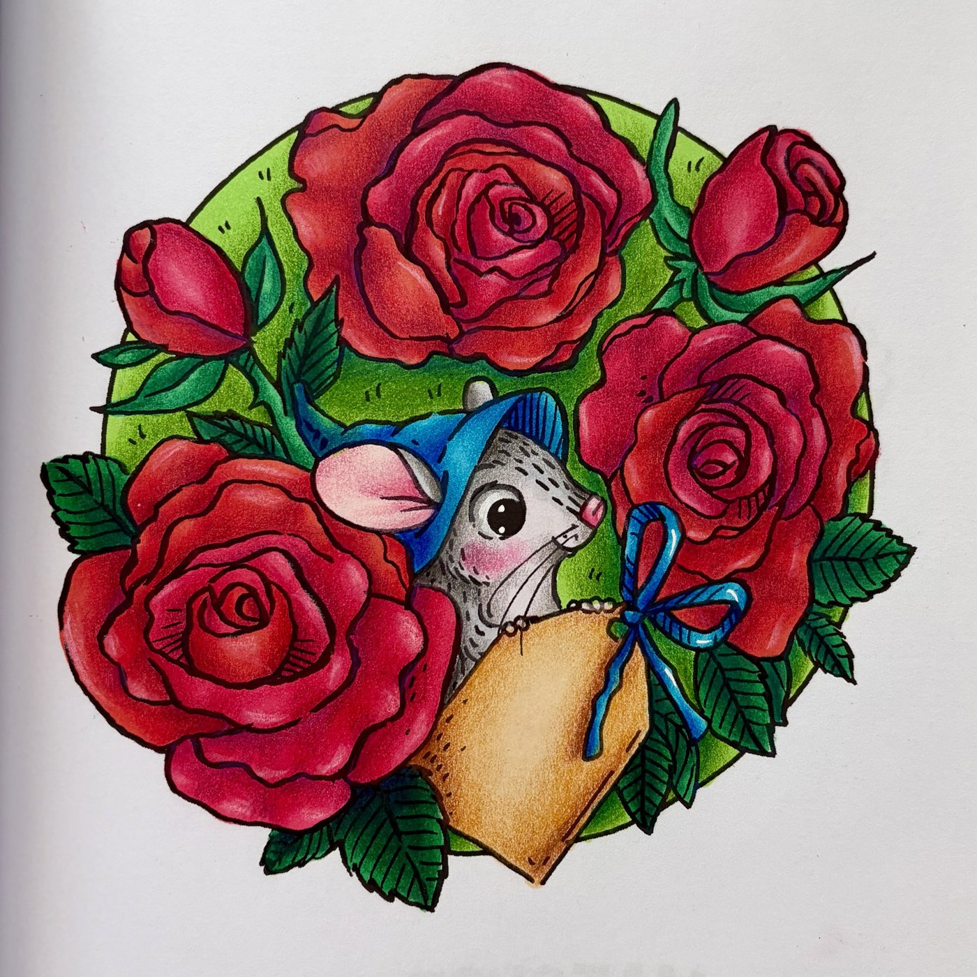 Работа от Coloring blossom