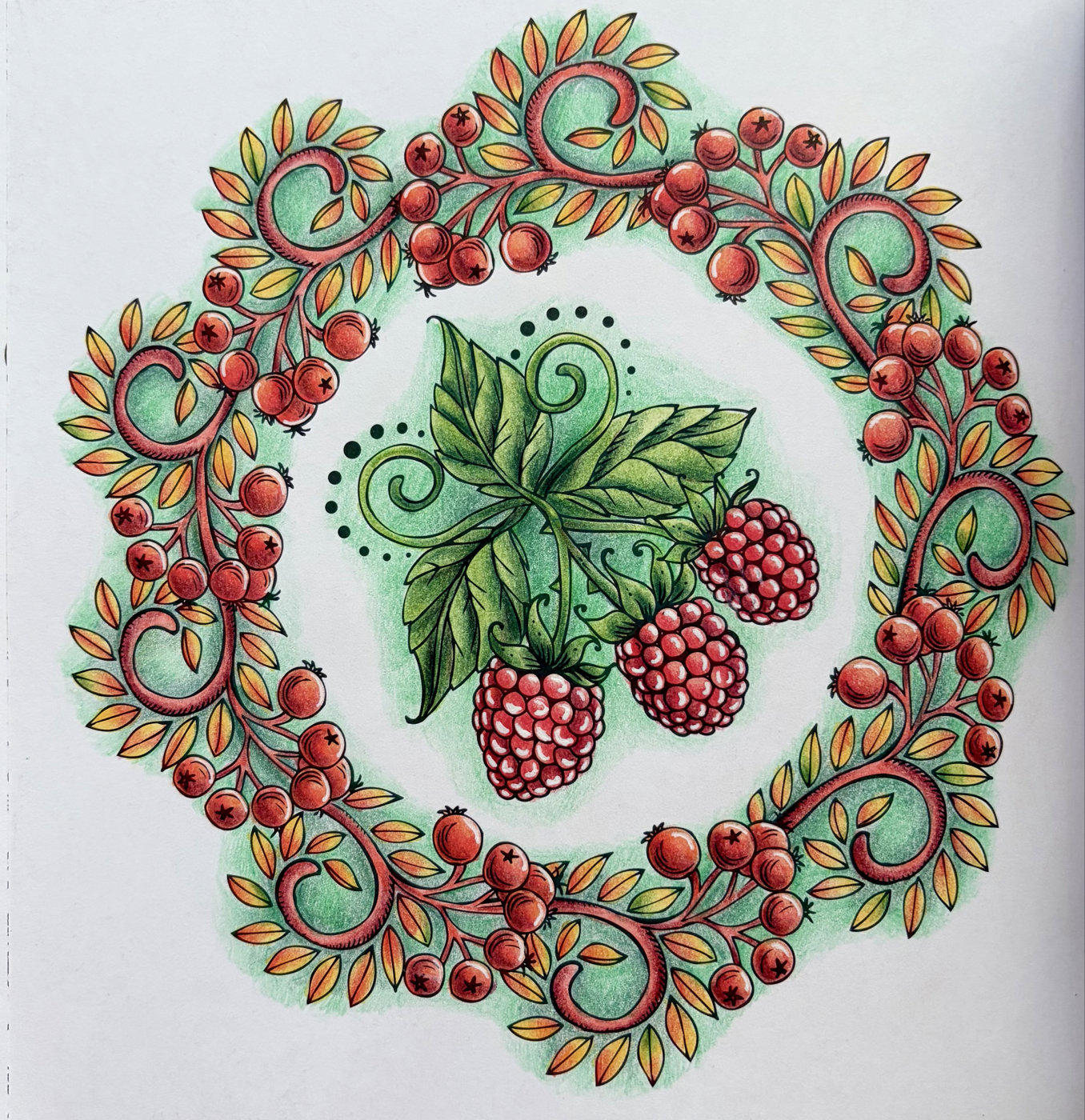 Работа от Coloring blossom