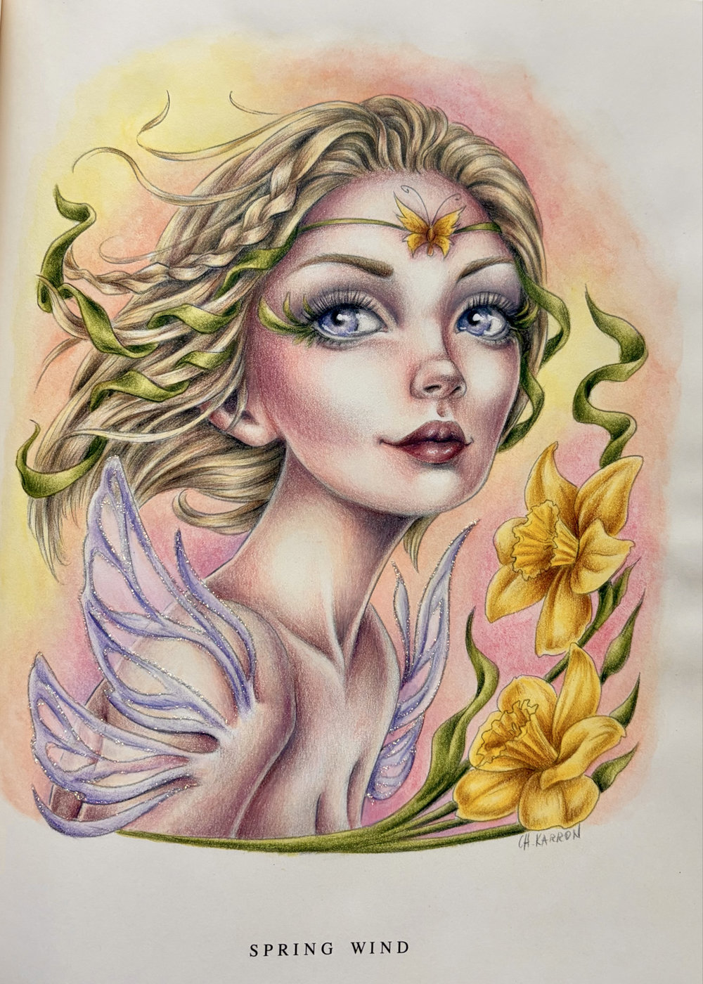 Работа от Coloring blossom