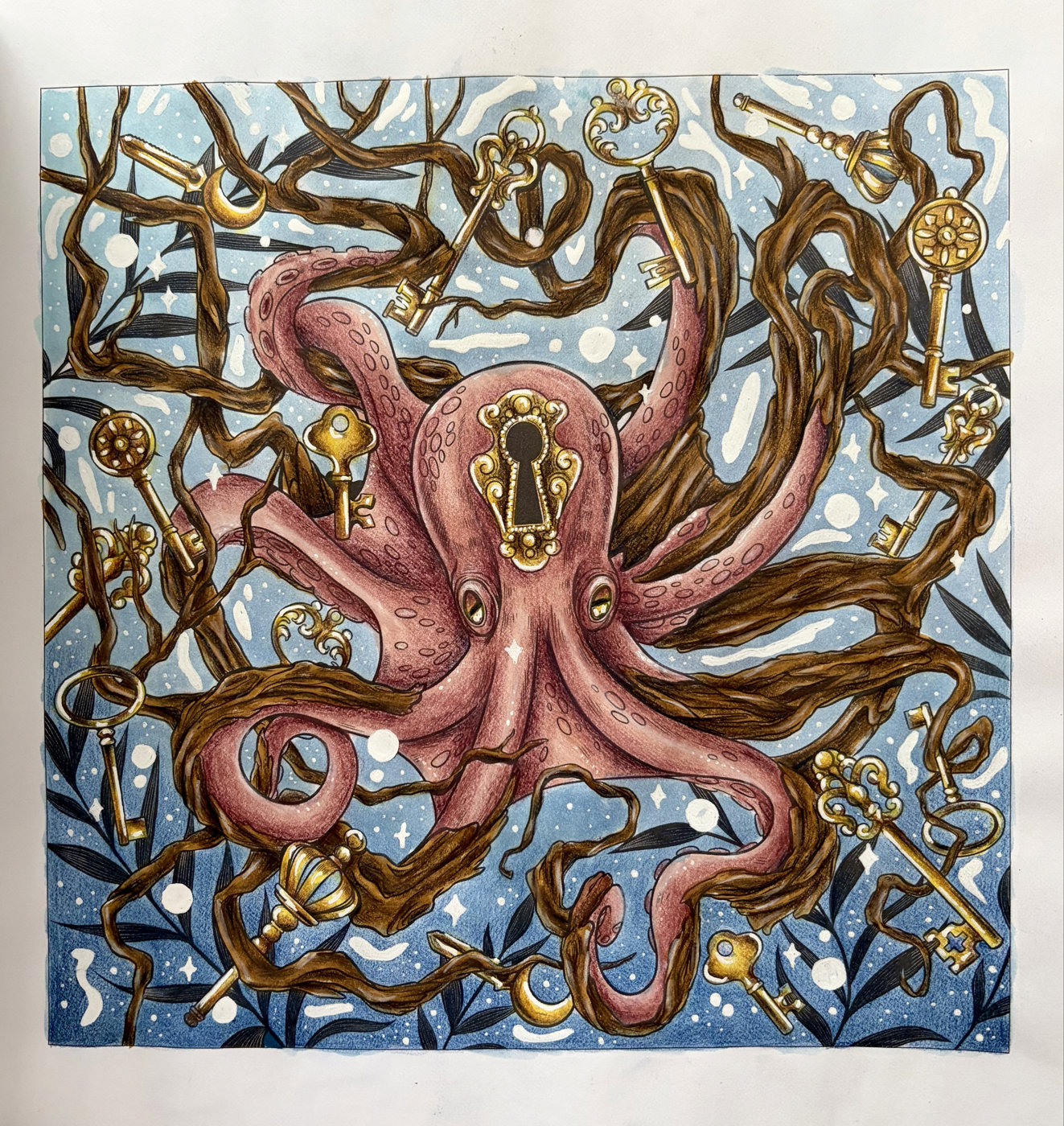 Работа от Coloring blossom