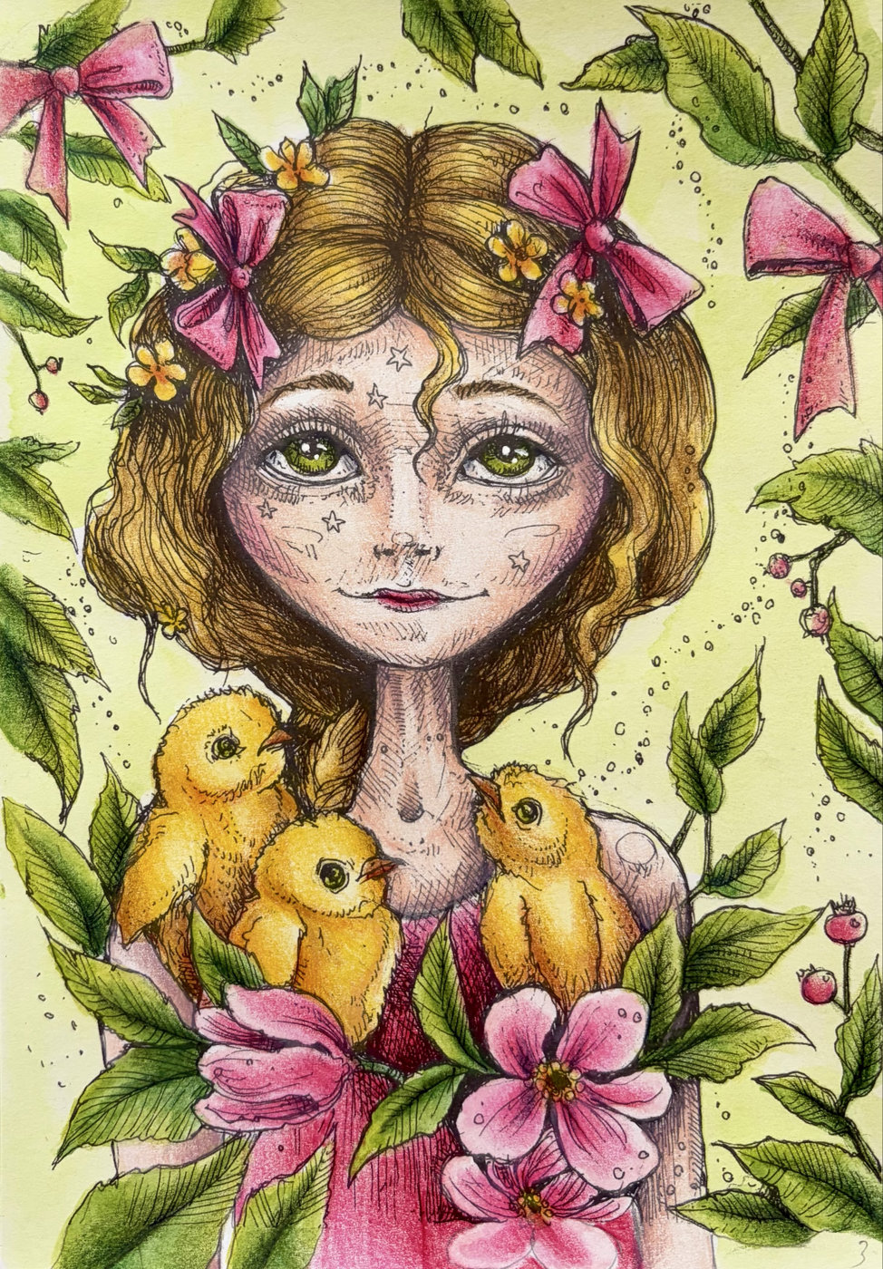 Работа от Coloring blossom