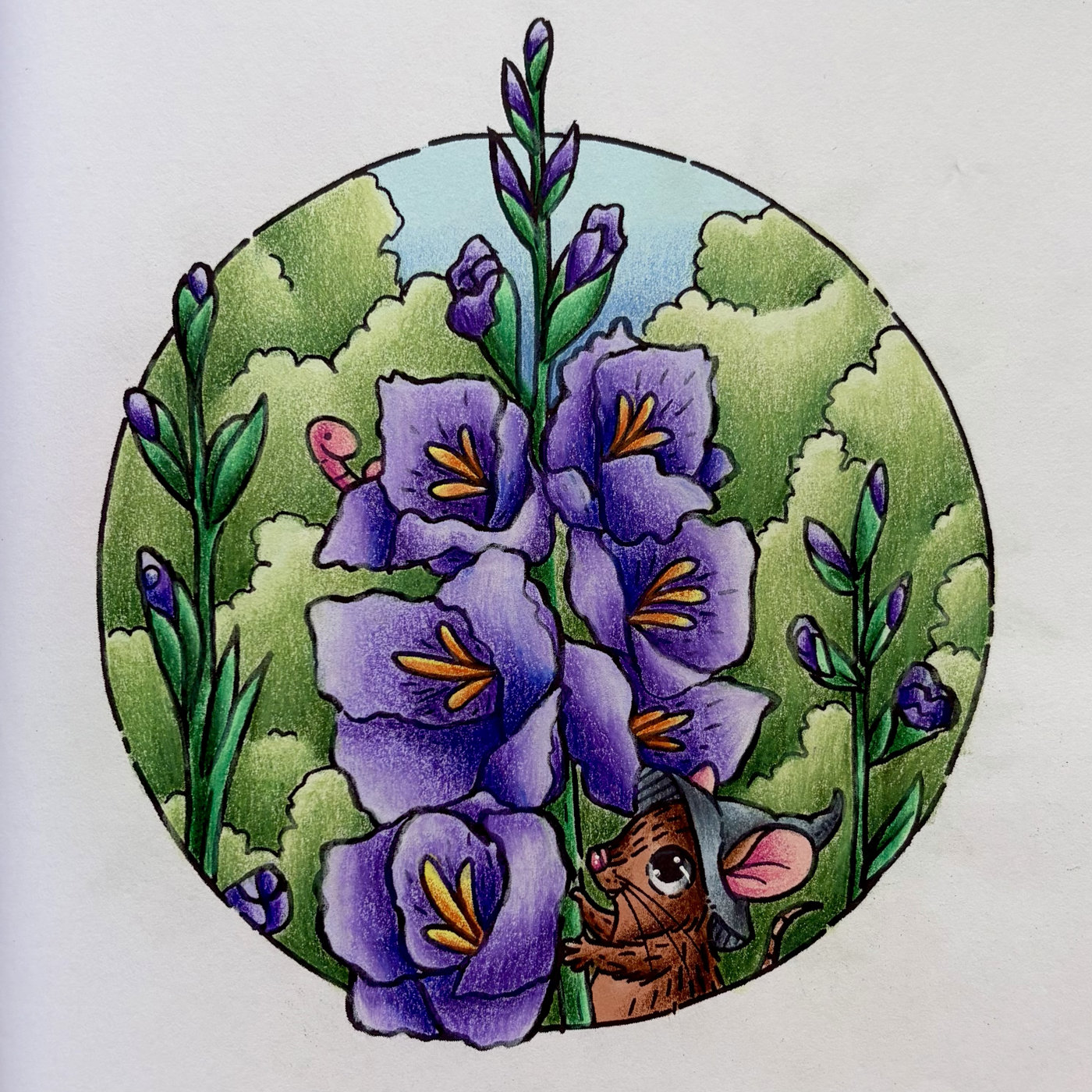 Работа от Coloring blossom