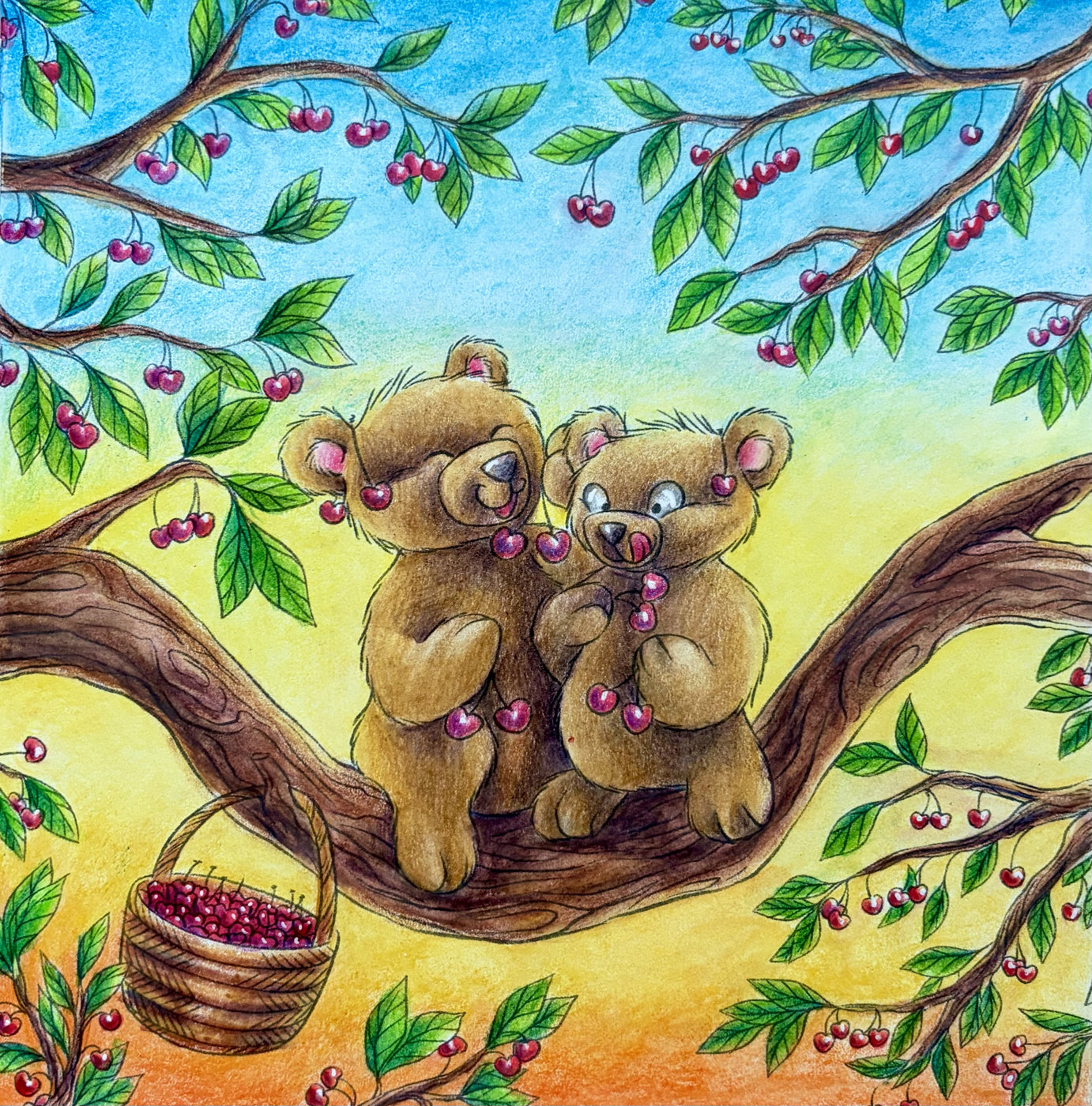 Работа от Coloring blossom