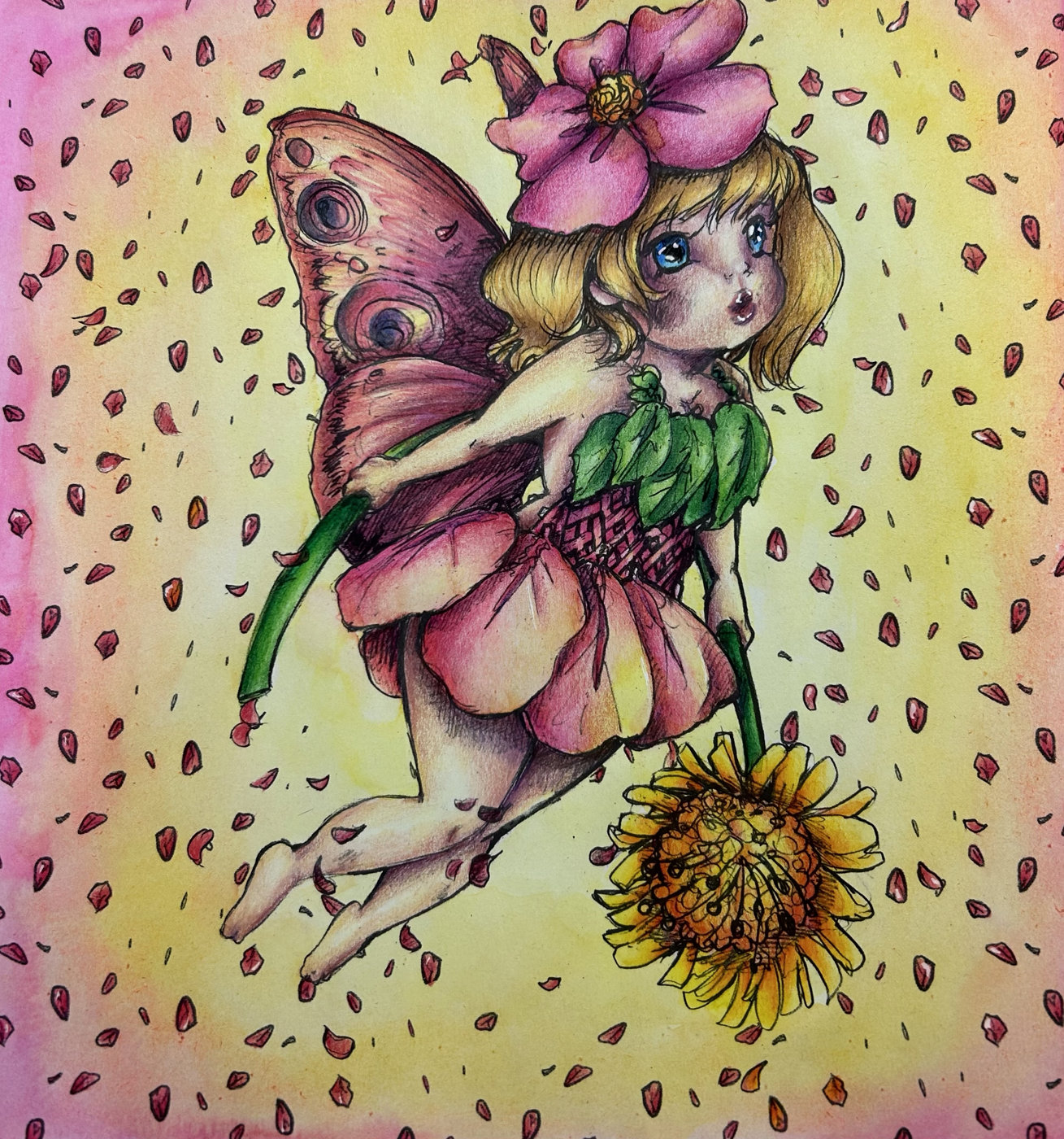 Работа от Coloring blossom