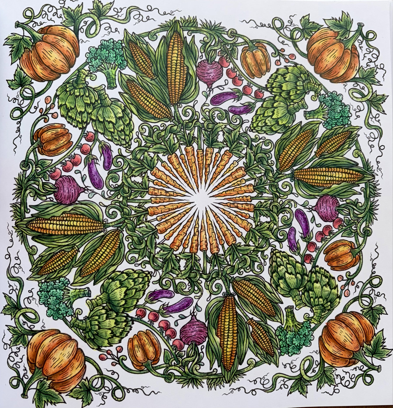 Работа от Coloring blossom