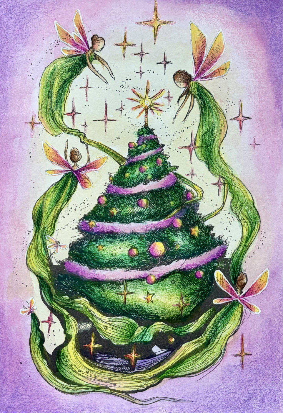 Работа от Coloring blossom