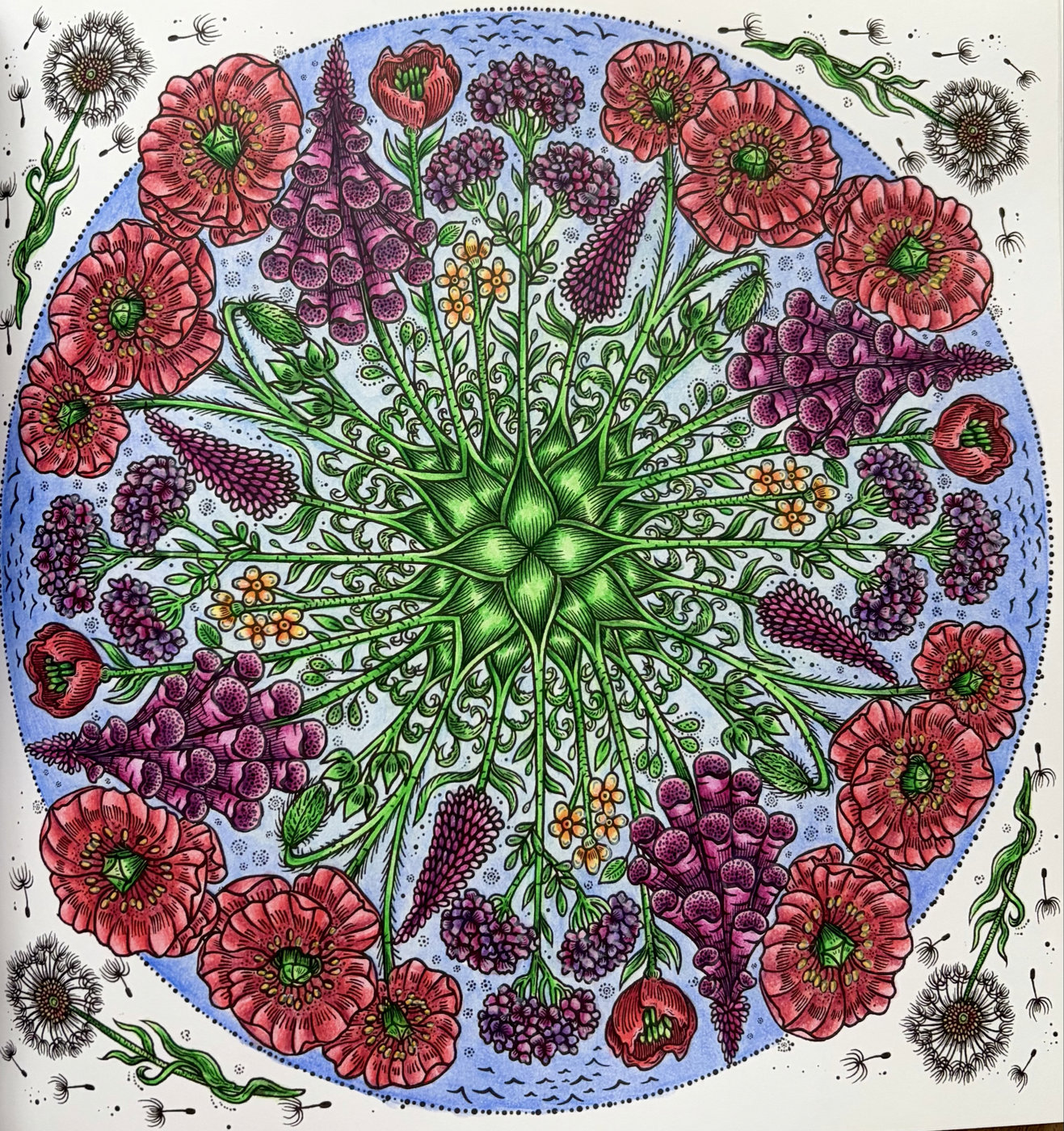 Работа от Coloring blossom
