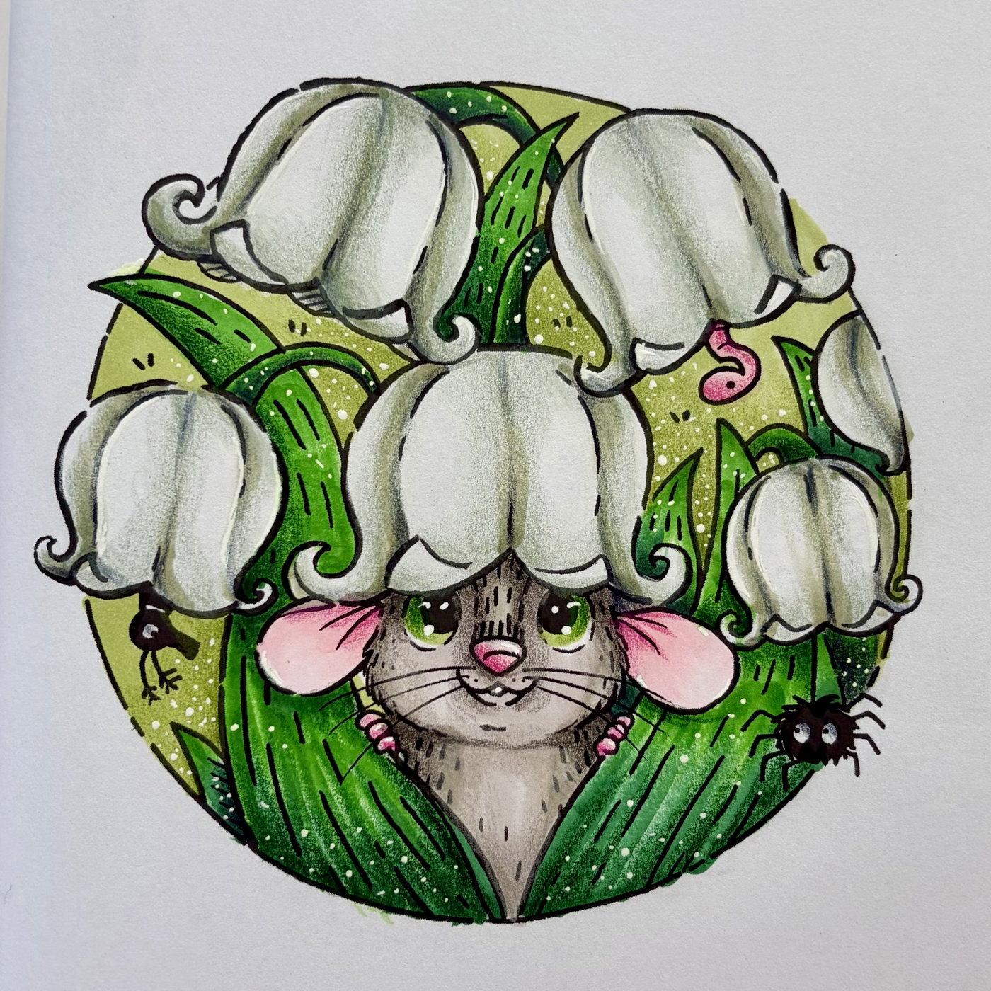 Работа от Coloring blossom