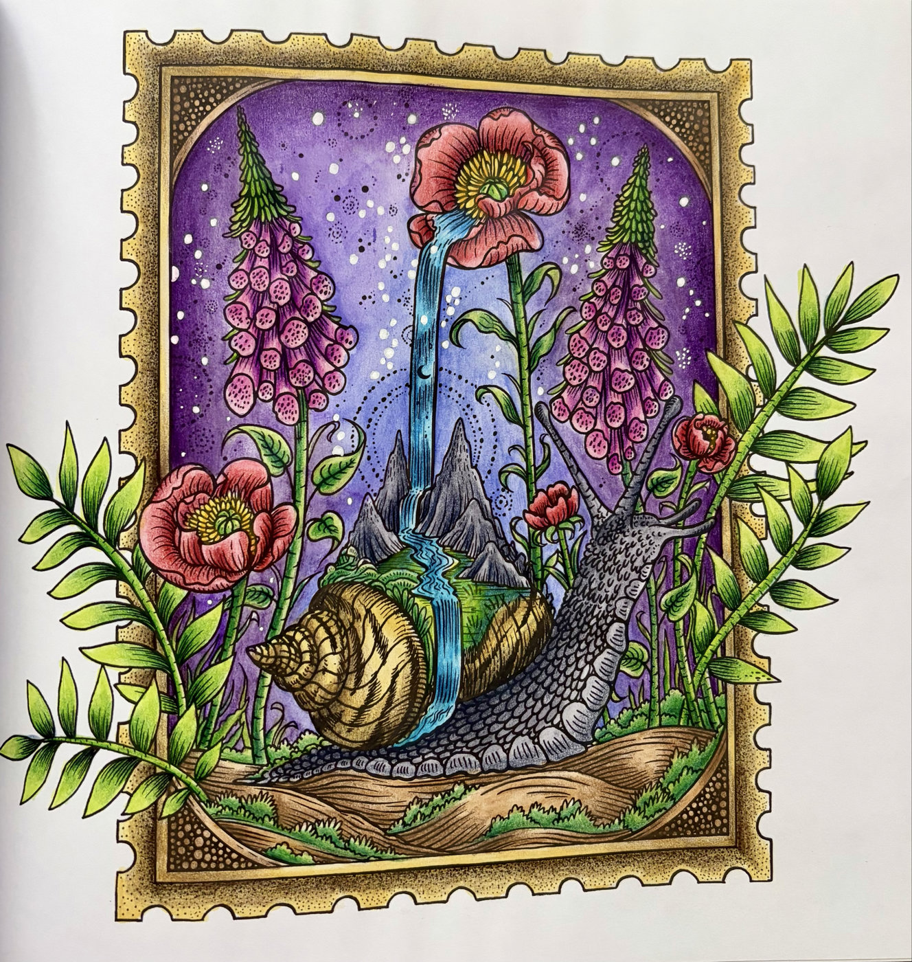Работа от Coloring blossom