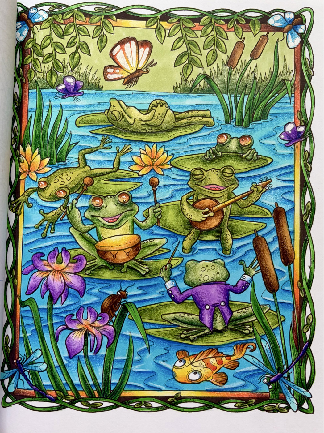 Работа от Coloring blossom