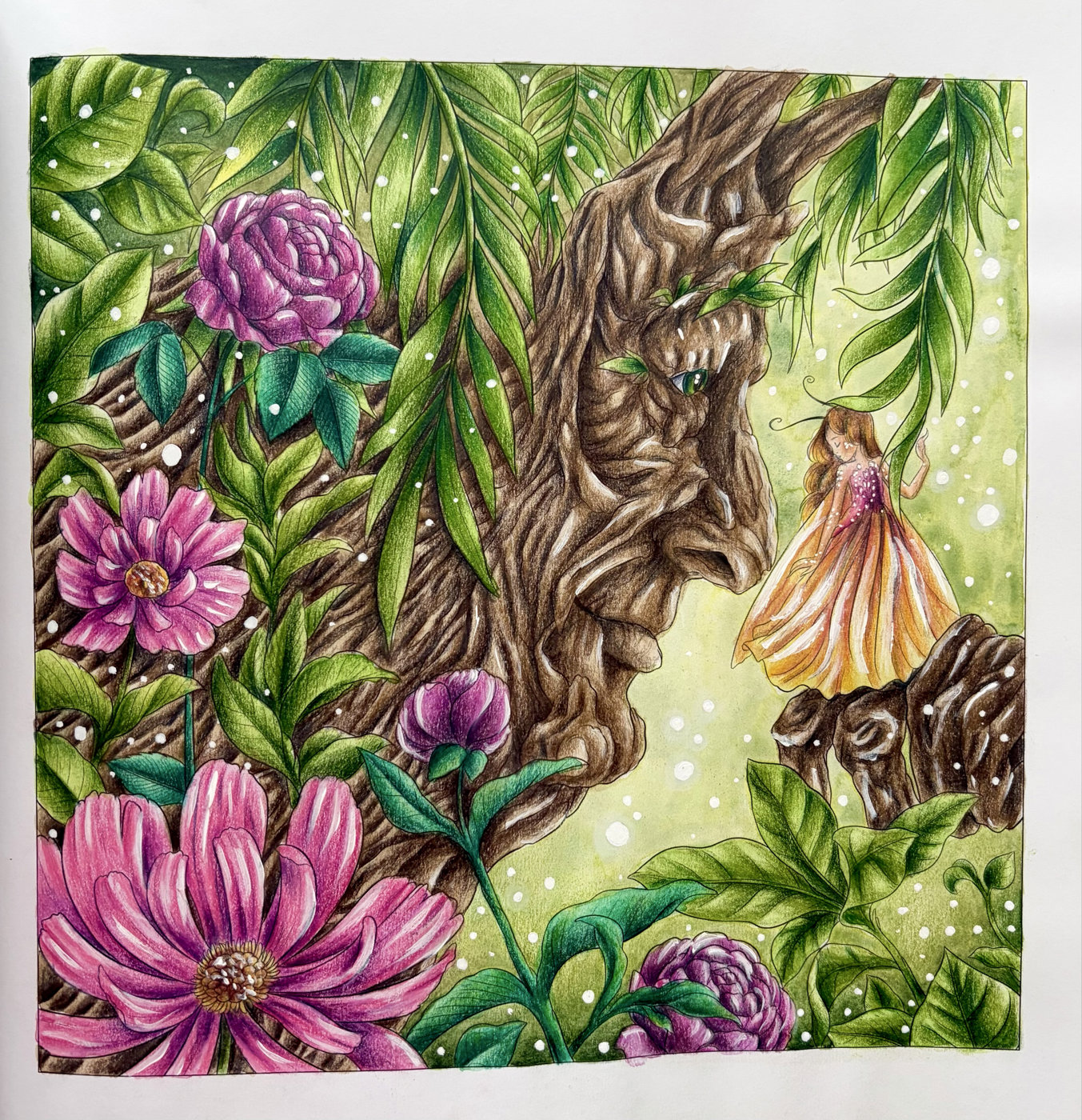 Работа от Coloring blossom