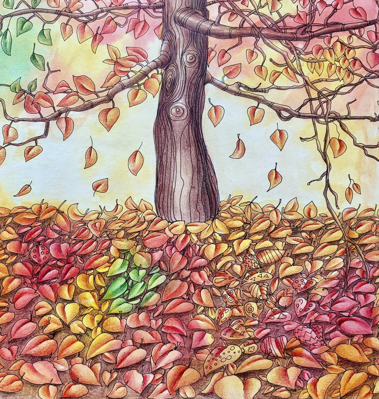 Работа от Coloring blossom