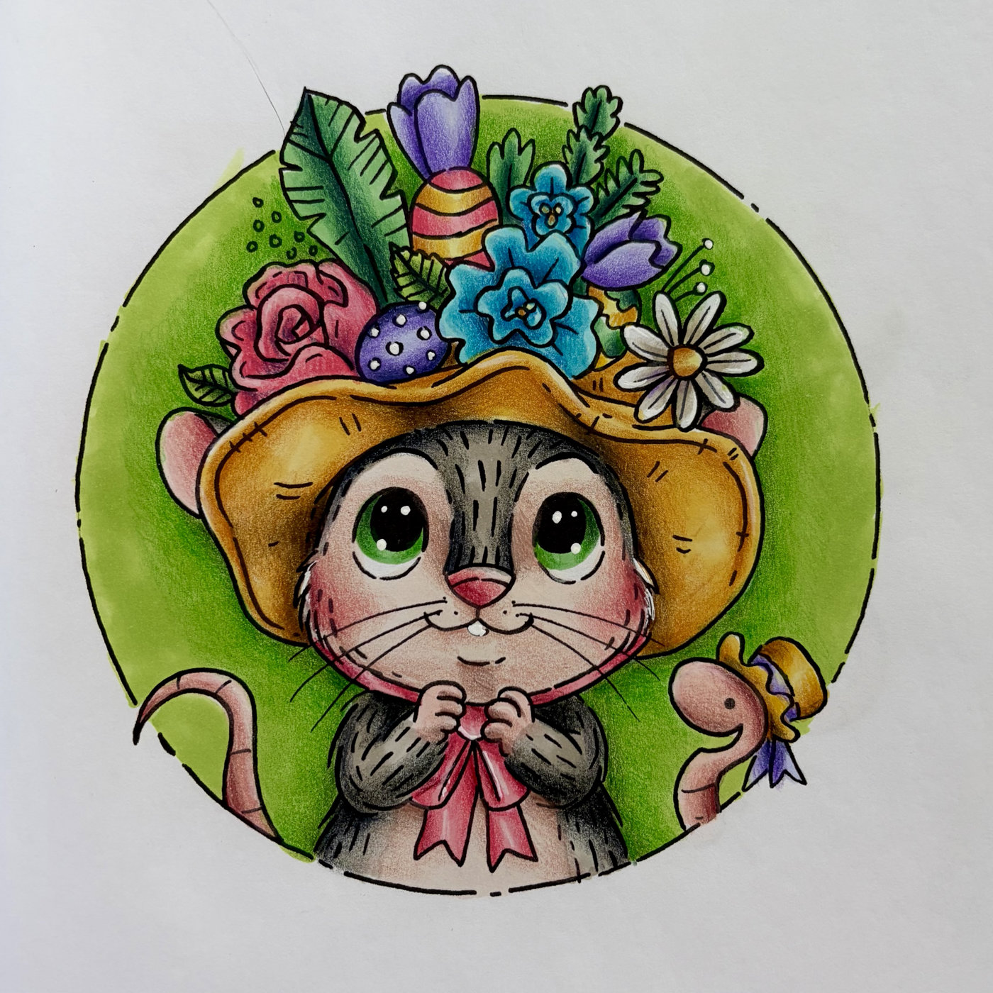 Работа от Coloring blossom