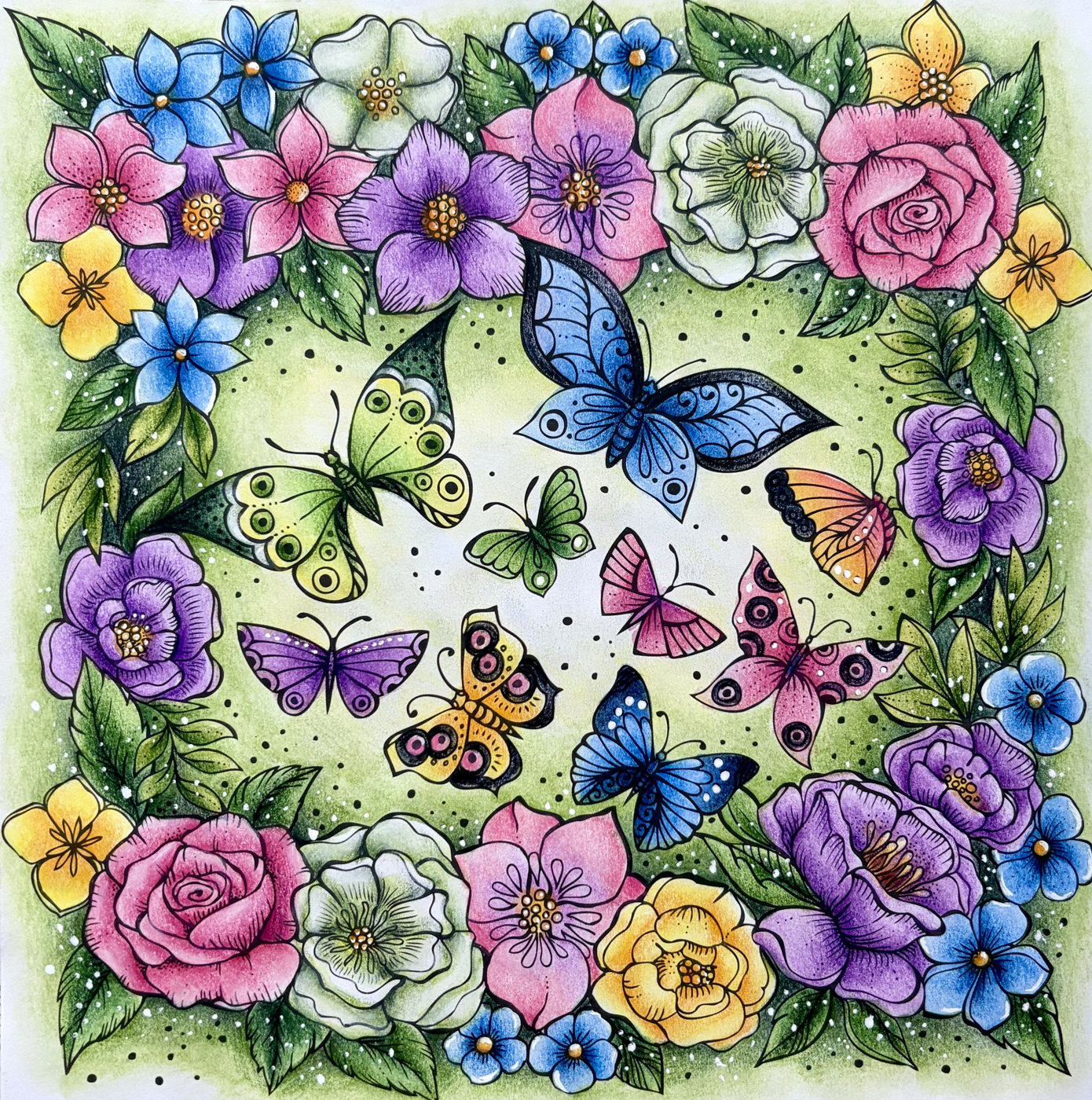 Работа от Coloring blossom