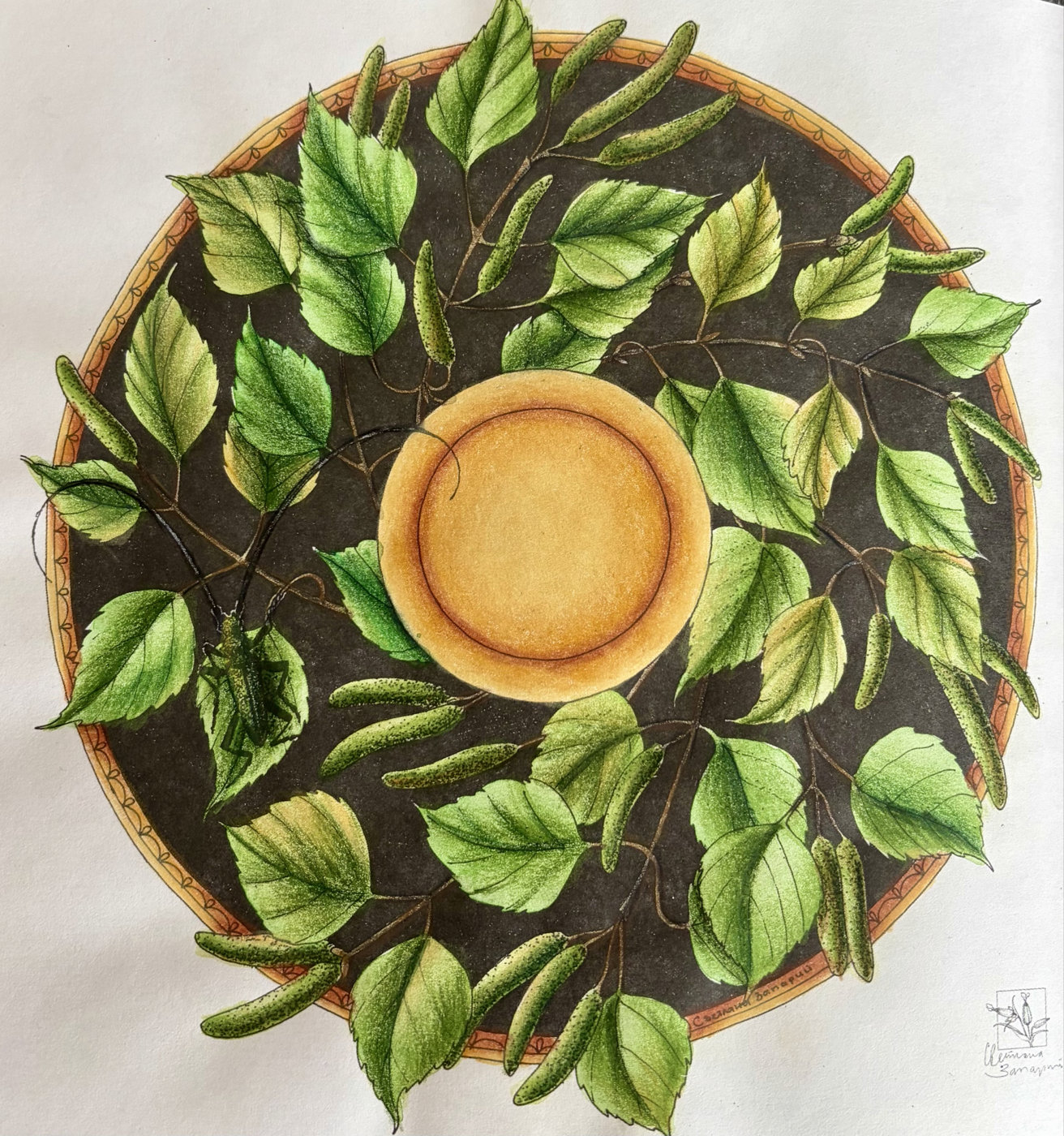 Работа от Coloring blossom