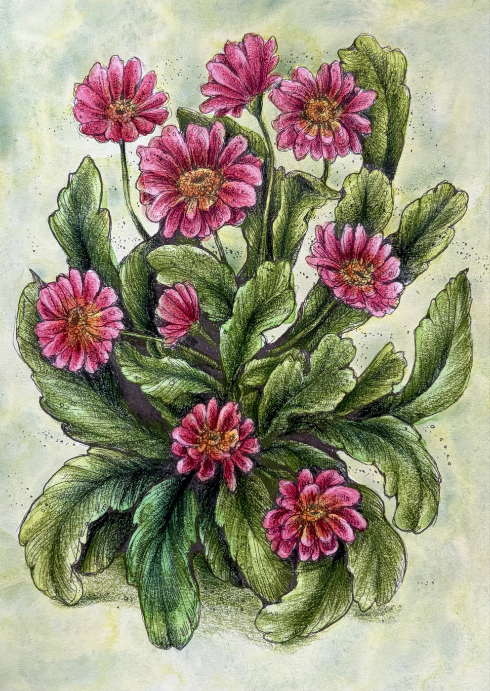 Работа от Coloring blossom