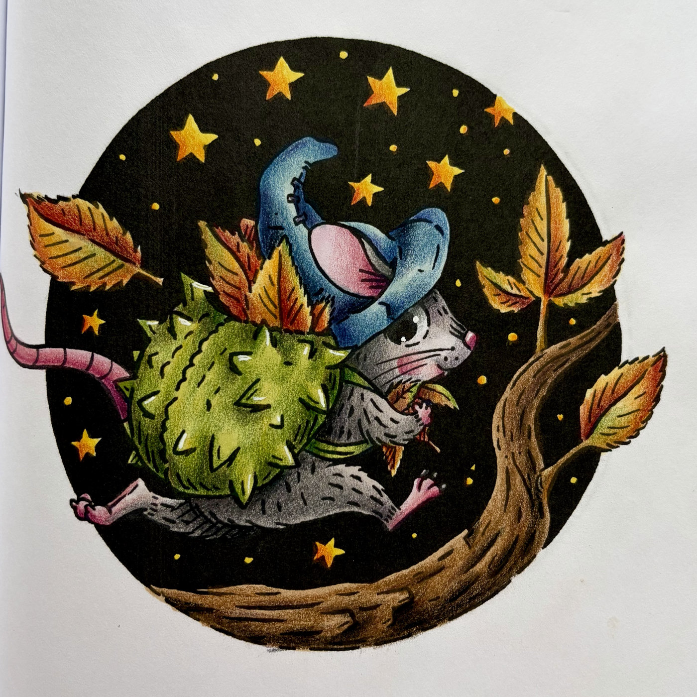 Работа от Coloring blossom