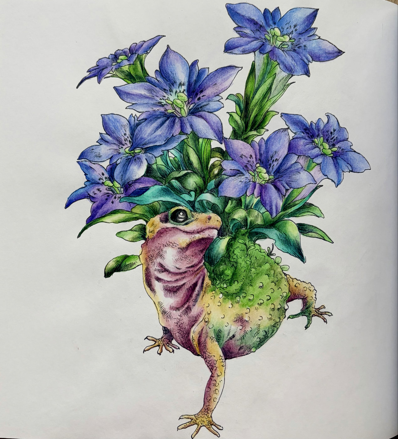 Работа от Coloring blossom