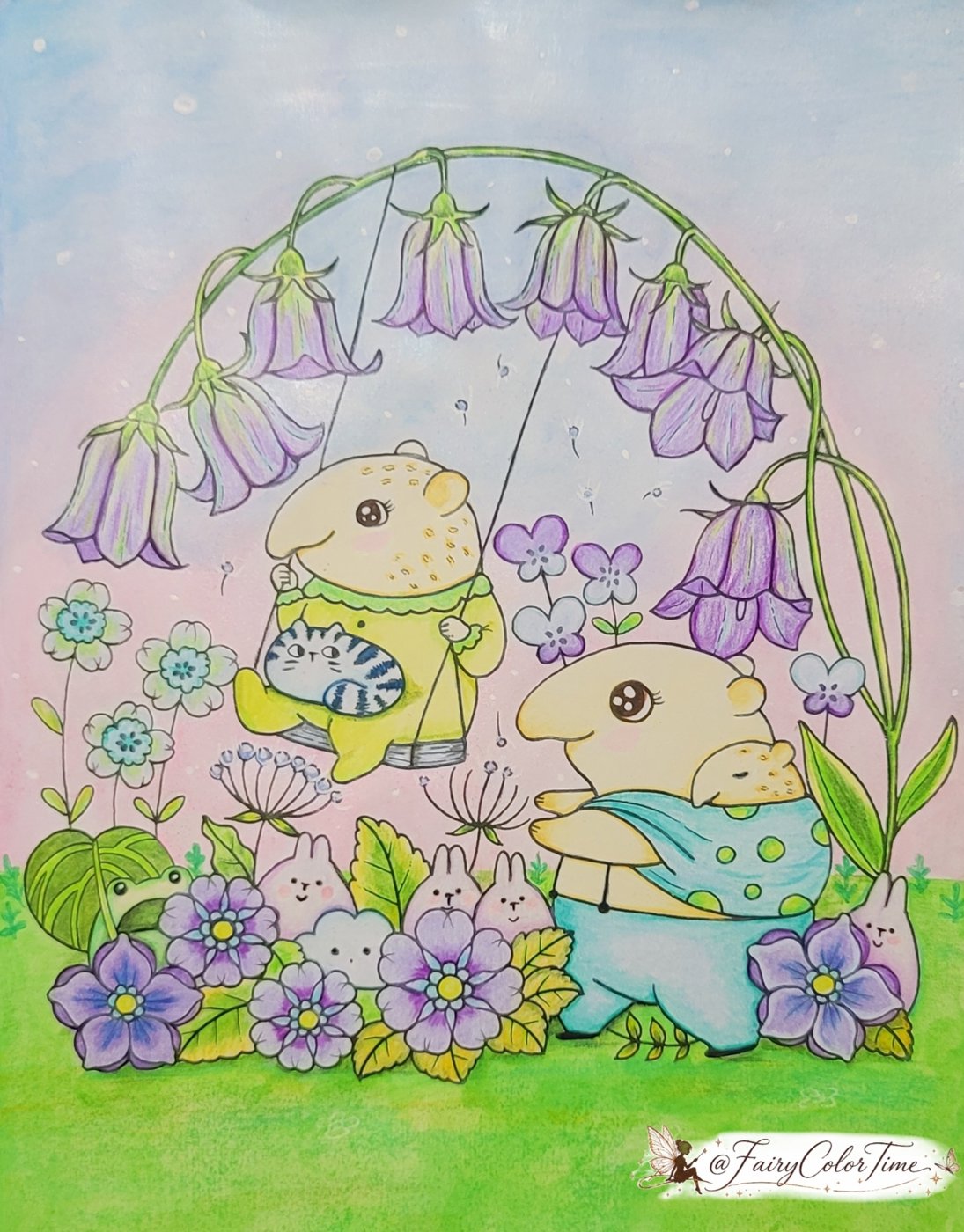 Работа от Fairy Color Time