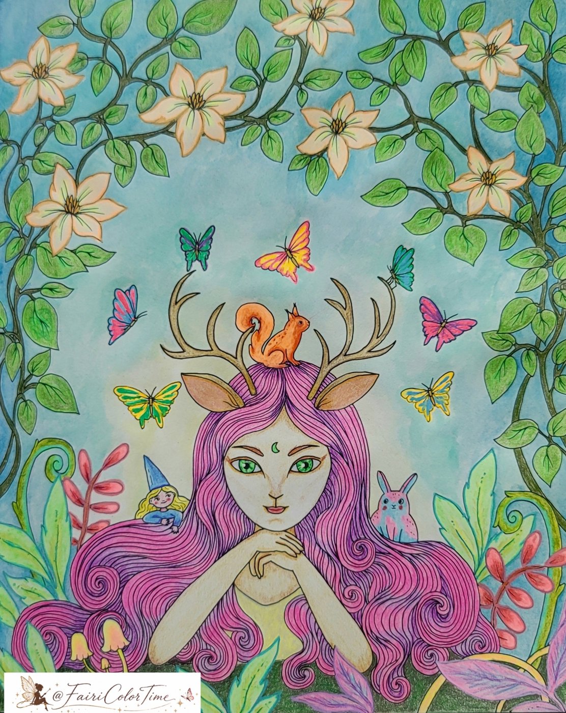 Работа от Fairy Color Time