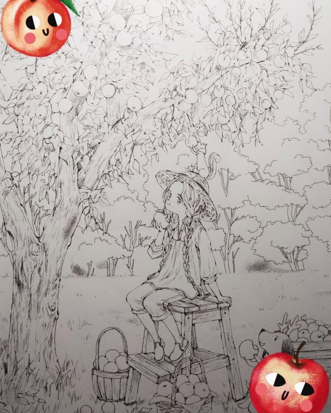 A bite of ripened red autumn от AlexandraArt (2/2)