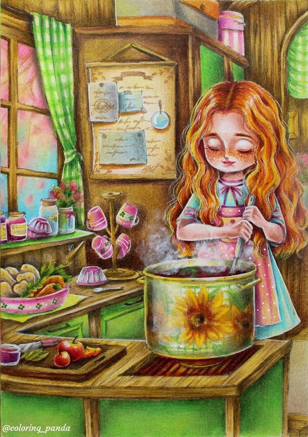 Making mushroom soup от AlexandraArt (1/2)
