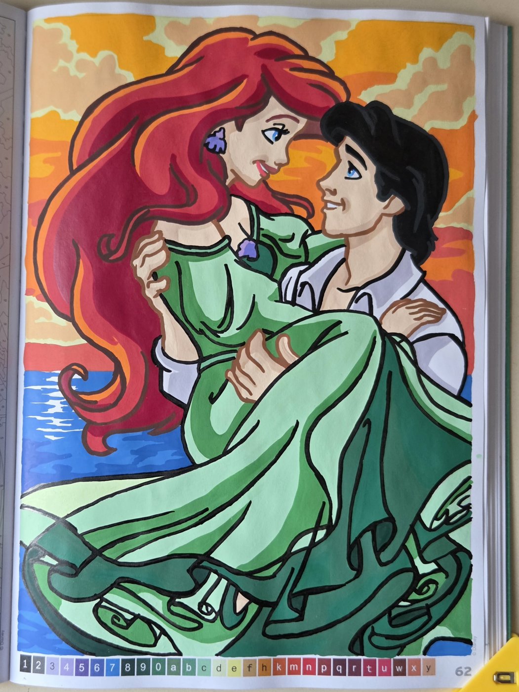 Работа от Natasha coloring girl