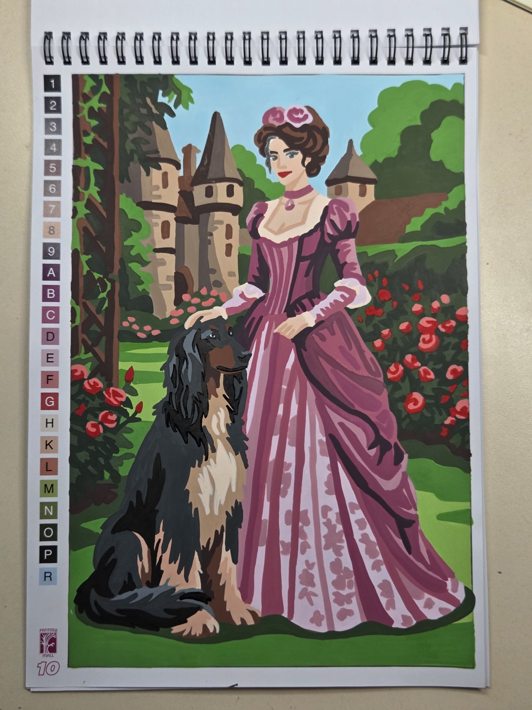 Работа от Natasha coloring girl