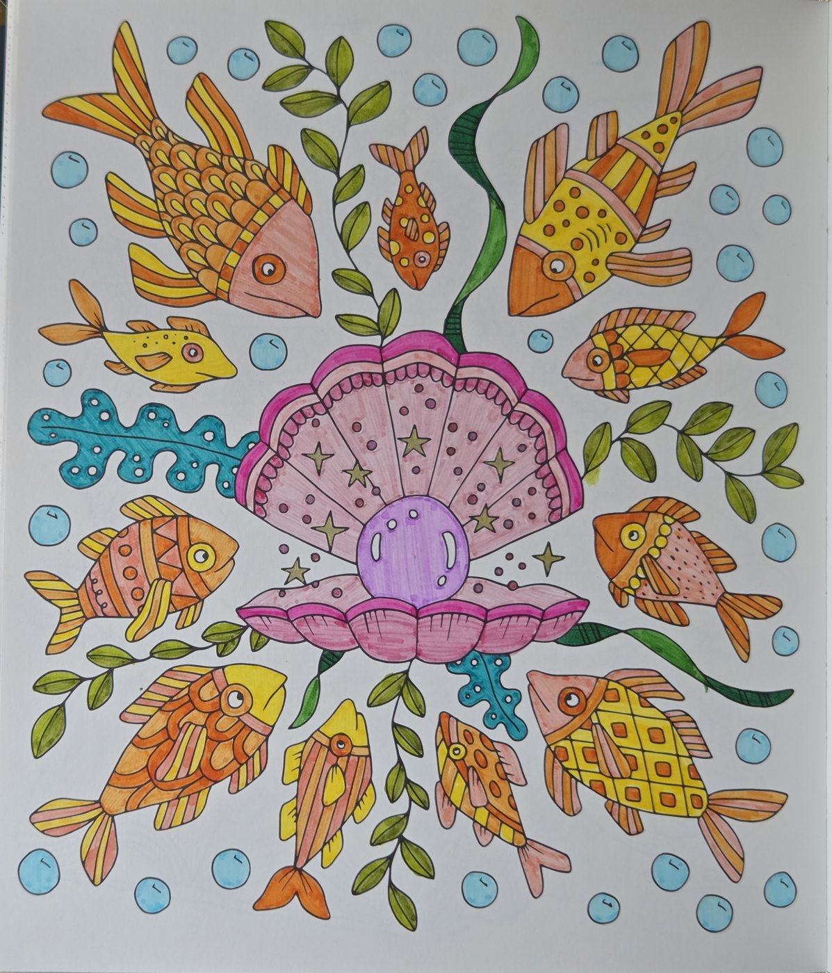 Работа от Natasha coloring girl