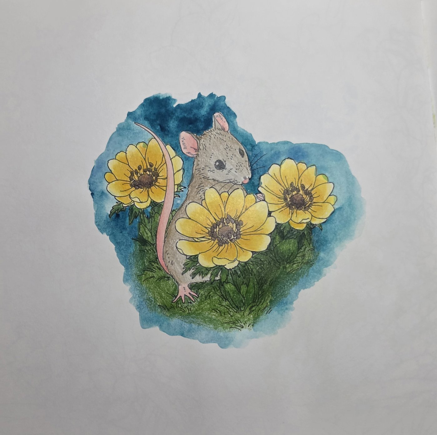 Работа от Natasha coloring girl