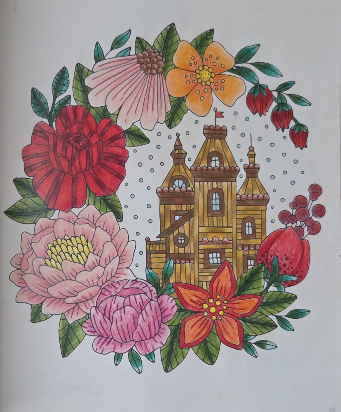 Работа от Natasha coloring girl