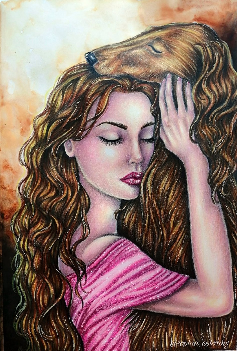 Afghan haund. от Sophia