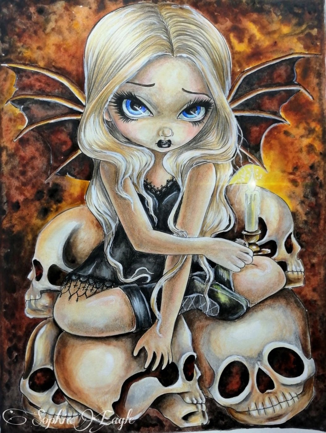 A candle in the dark. от Sophia