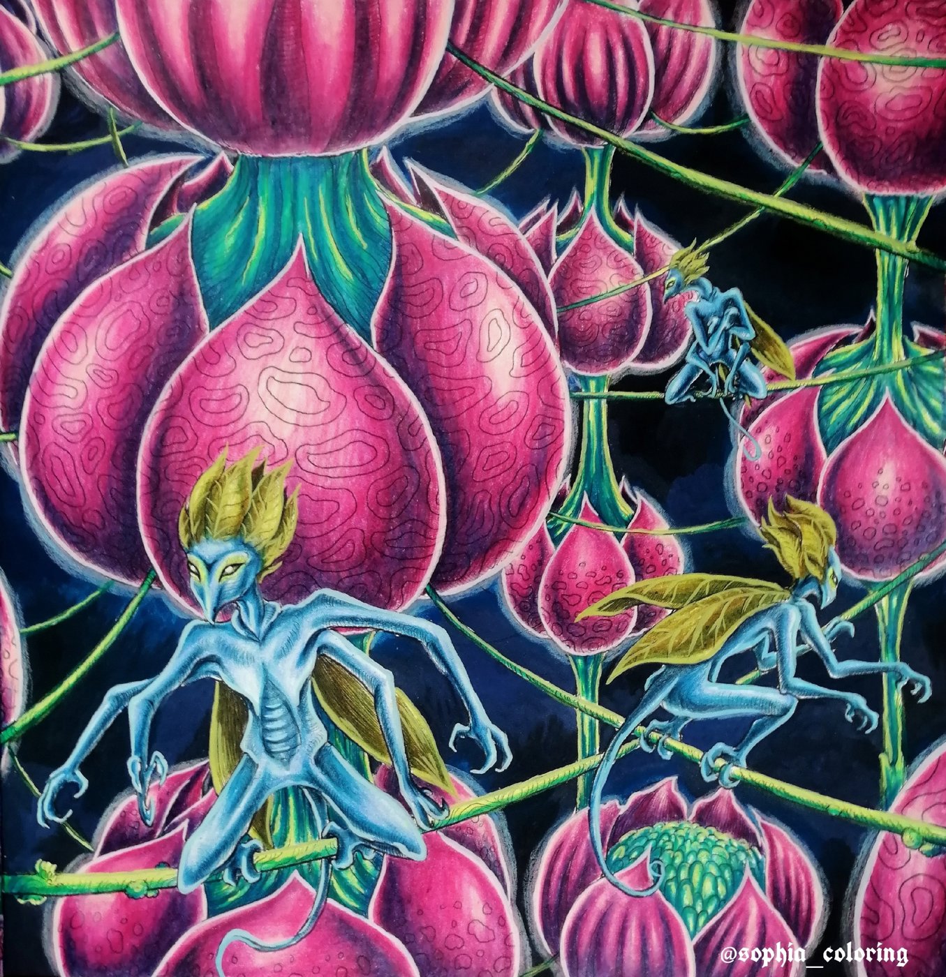 Flower dwellers. от Sophia